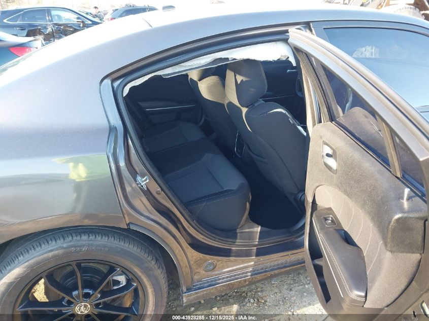 2022 Dodge Charger Sxt Rwd VIN: 2C3CDXBG7NH183344 Lot: 43928285