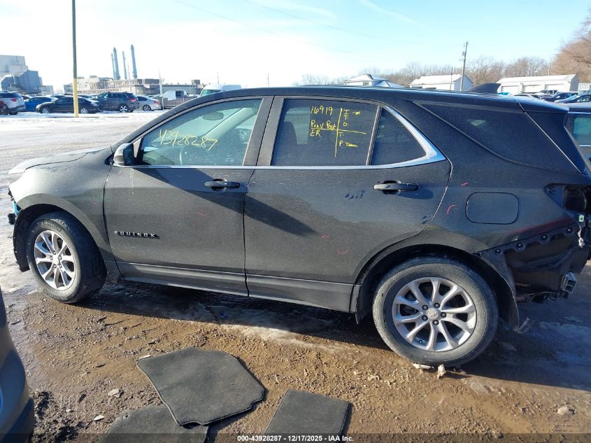 2021 Chevrolet Equinox Fwd Lt VIN: 3GNAXKEVXML306283 Lot: 43928287