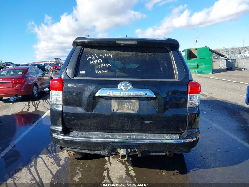 2011 Toyota 4Runner Limited V6 VIN: JTEZU5JR2B5028602 Lot: 43928292