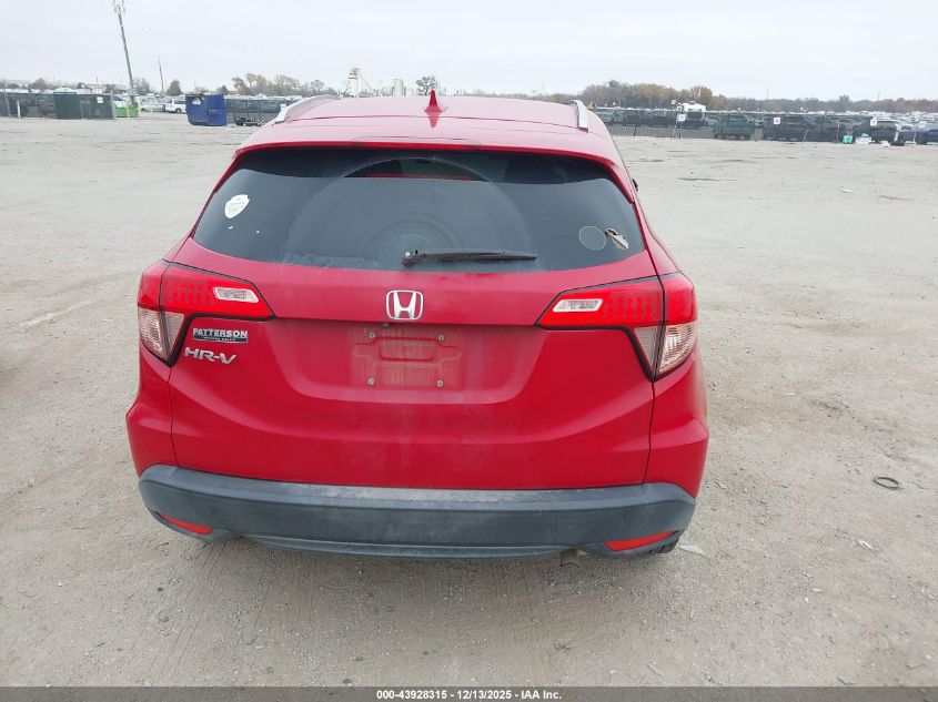 2016 Honda Hr-V Ex-L VIN: 3CZRU5H71GM723903 Lot: 43928315