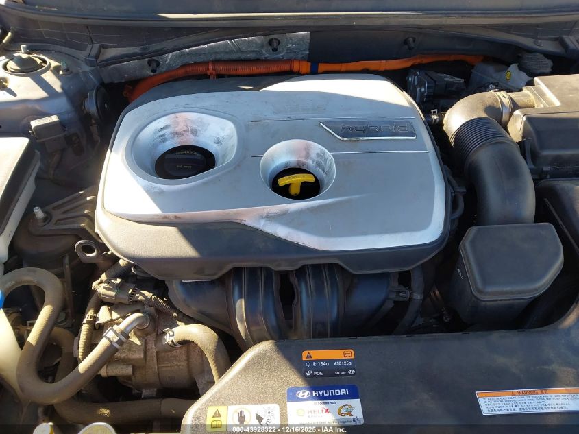 2016 Hyundai Sonata Hybrid Limited VIN: KMHE34L17GA014776 Lot: 43928322