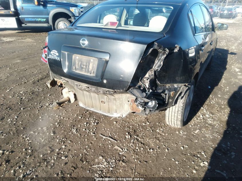 2008 Nissan Sentra 2.0S VIN: 3N1AB61E48L676884 Lot: 43928323