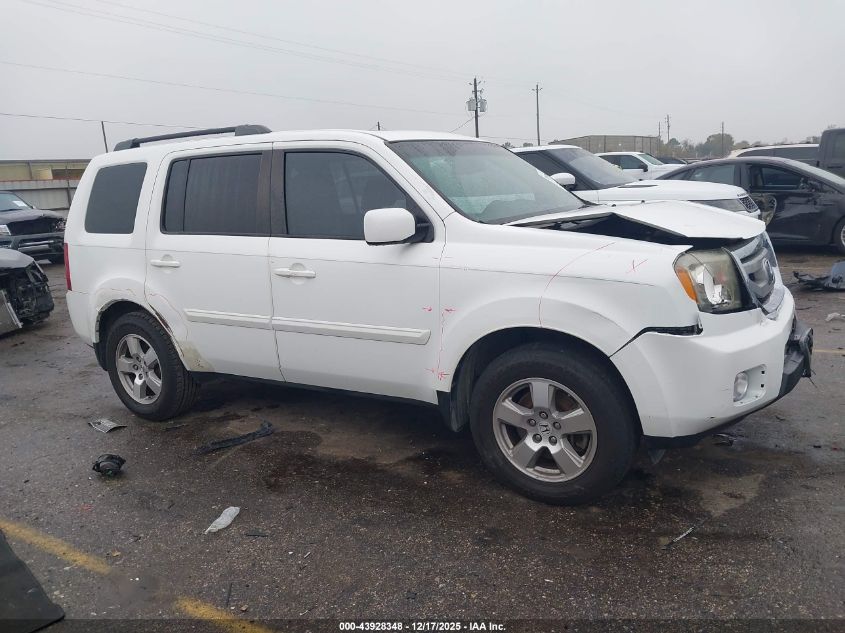 2011 Honda Pilot Ex-L VIN: 5FNYF3H79BB040411 Lot: 43928348