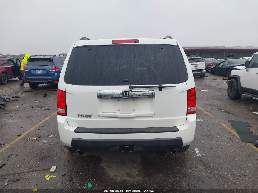 2011 Honda Pilot Ex-L VIN: 5FNYF3H79BB040411 Lot: 43928348