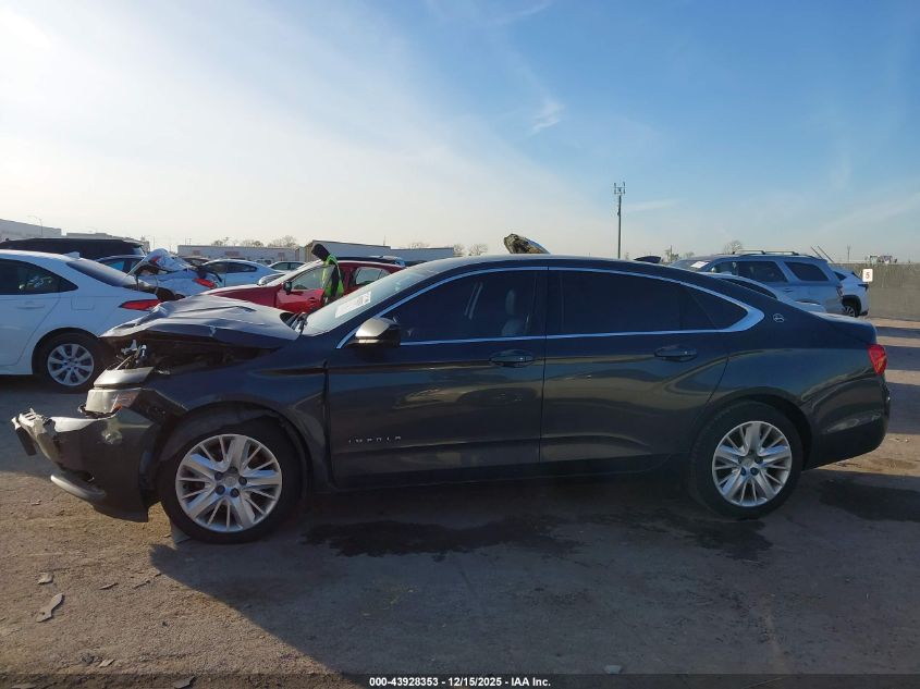 2019 Chevrolet Impala Ls VIN: 2G11X5S36K9111917 Lot: 43928353