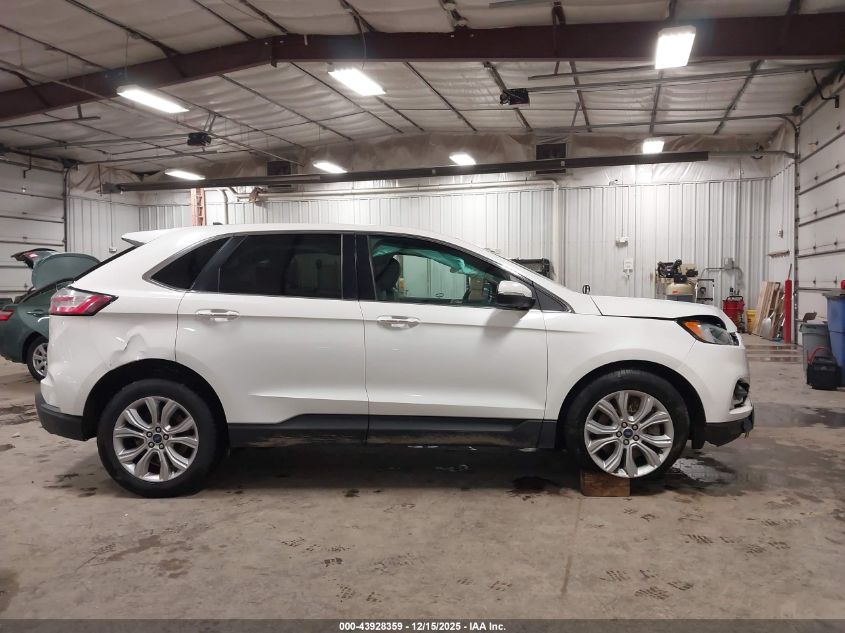 2022 Ford Edge Titanium VIN: 2FMPK4K91NBA79918 Lot: 43928359