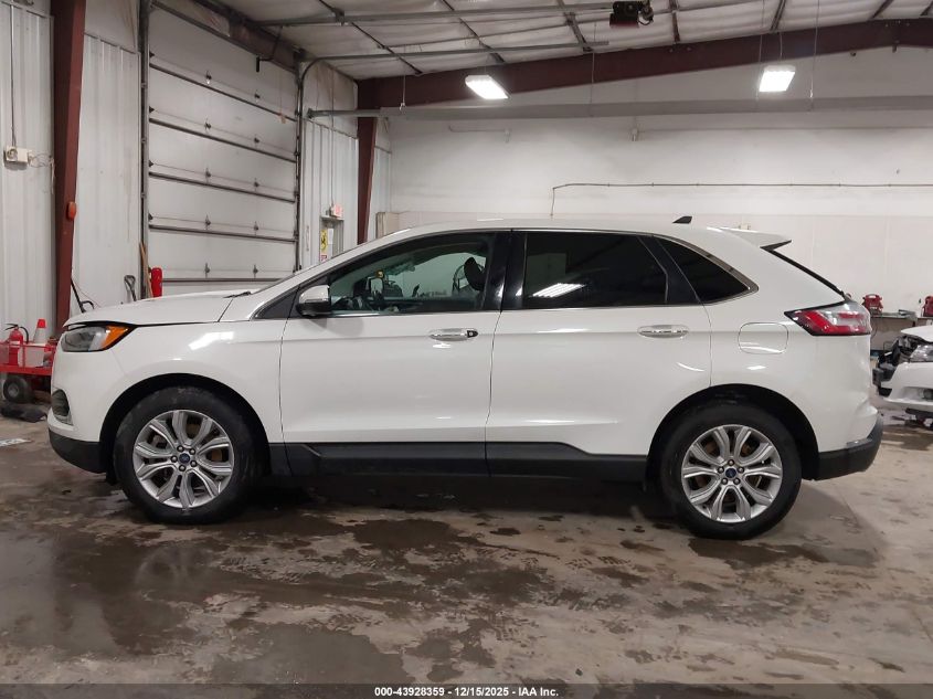 2022 Ford Edge Titanium VIN: 2FMPK4K91NBA79918 Lot: 43928359