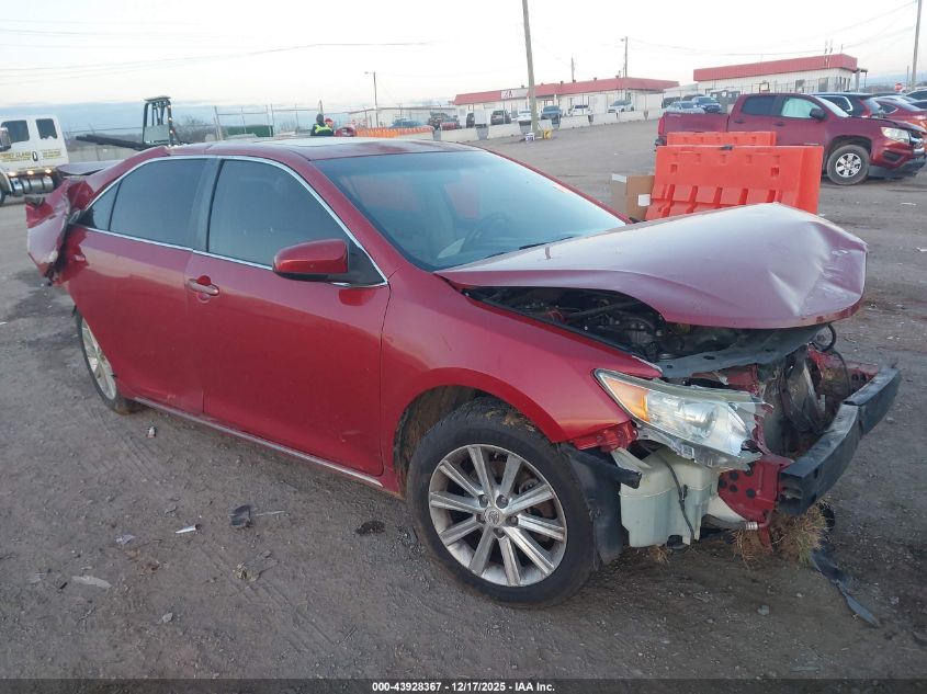 2012 Toyota Camry Xle VIN: 4T1BF1FK8CU593427 Lot: 43928367