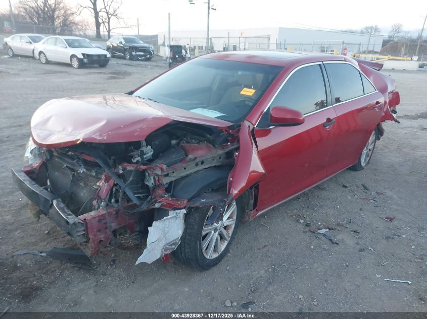 2012 Toyota Camry Xle VIN: 4T1BF1FK8CU593427 Lot: 43928367