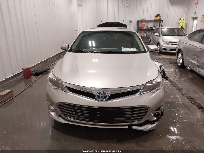 2014 Toyota Avalon Hybrid Xle Touring VIN: 4T1BD1EB5EU029437 Lot: 43928376
