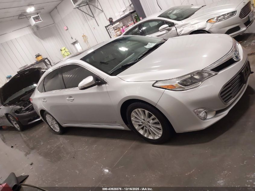 2014 Toyota Avalon Hybrid Xle Touring VIN: 4T1BD1EB5EU029437 Lot: 43928376