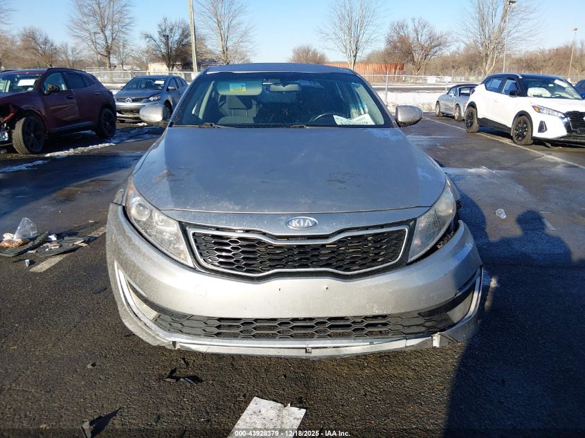 2013 Kia Optima Hybrid Lx VIN: KNAGM4AD9D5043611 Lot: 43928379