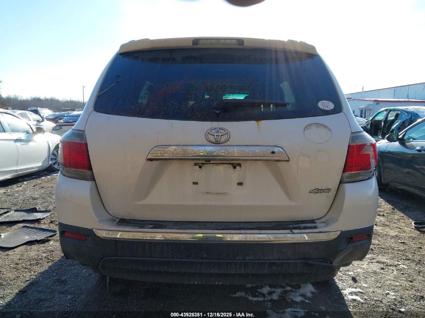 2013 Toyota Highlander Limited V6 VIN: 5TDDK3EH0DS205977 Lot: 43928381