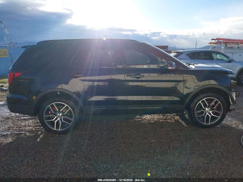 2016 Ford Explorer Sport VIN: 1FM5K8GT7GGC33952 Lot: 43928389