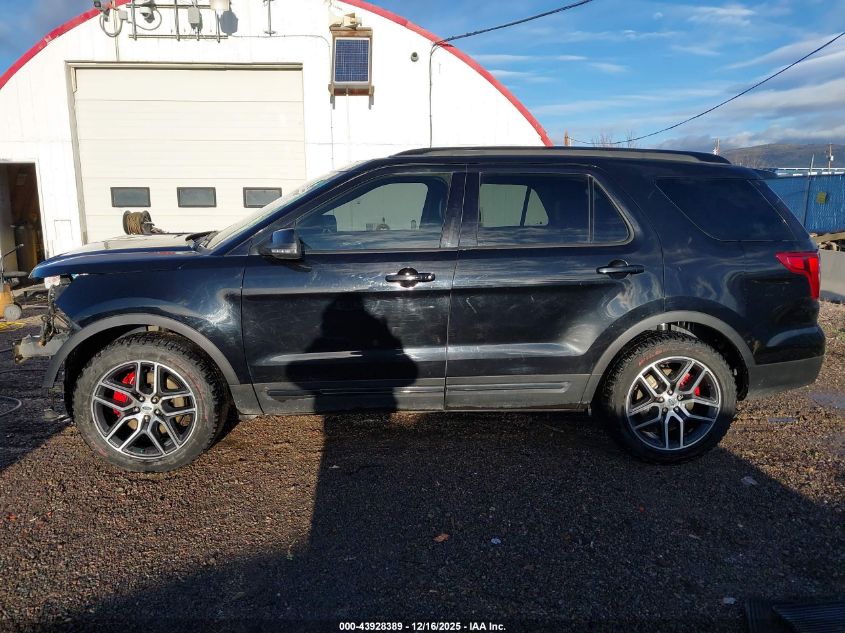 2016 Ford Explorer Sport VIN: 1FM5K8GT7GGC33952 Lot: 43928389