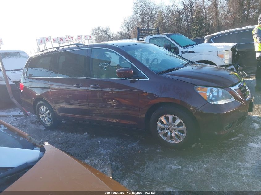 2009 Honda Odyssey Ex VIN: 5FNRL38459B022758 Lot: 43928402