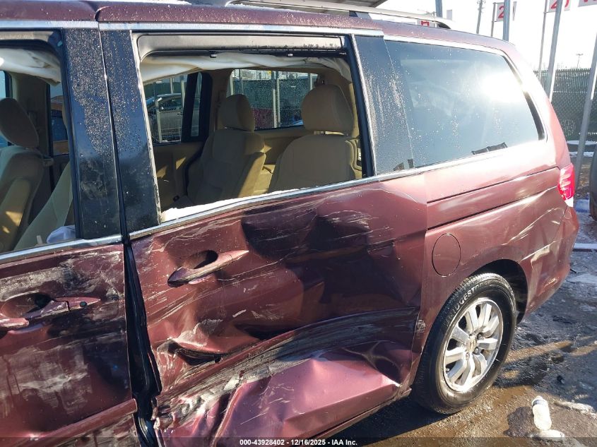 2009 Honda Odyssey Ex VIN: 5FNRL38459B022758 Lot: 43928402