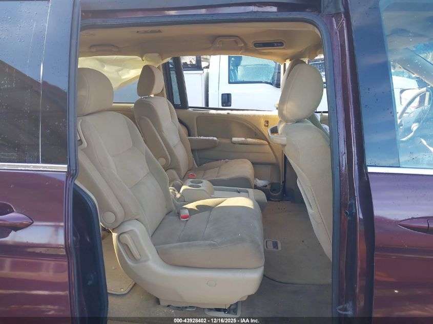 2009 Honda Odyssey Ex VIN: 5FNRL38459B022758 Lot: 43928402