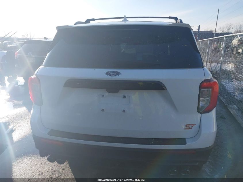 2021 Ford Explorer St VIN: 1FM5K8GC8MGC27105 Lot: 43928429