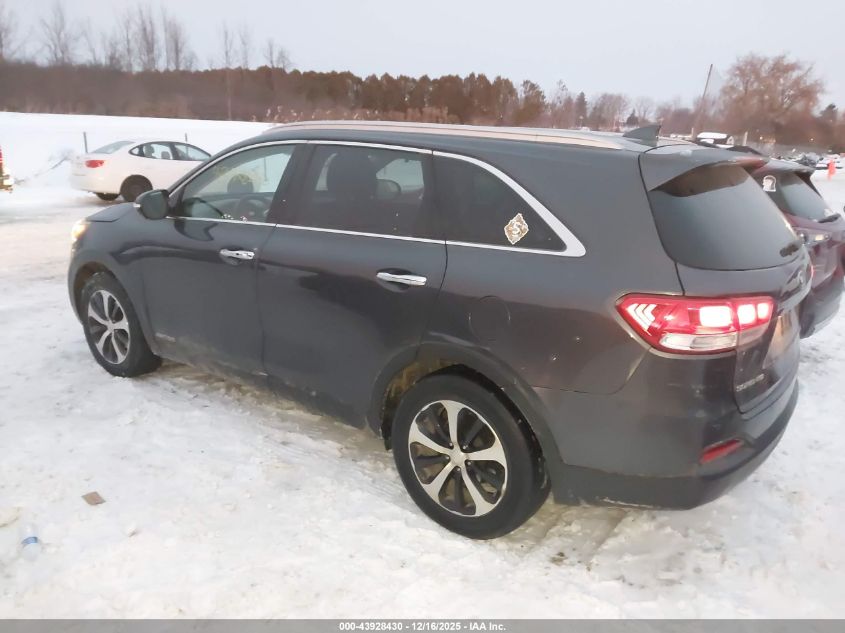 2016 Kia Sorento 3.3L Ex VIN: 5XYPHDA55GG157052 Lot: 43928430