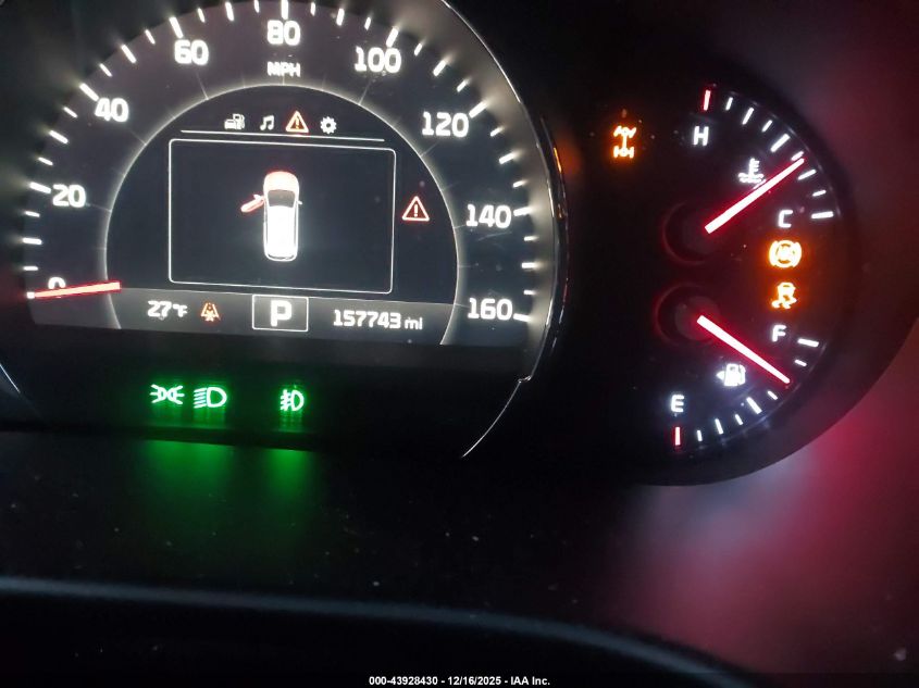 2016 Kia Sorento 3.3L Ex VIN: 5XYPHDA55GG157052 Lot: 43928430