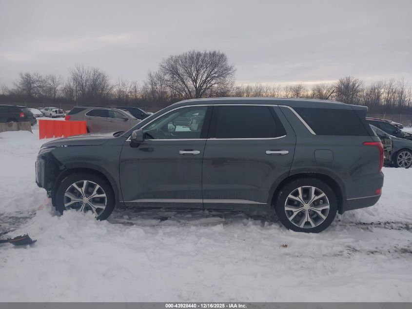 2021 Hyundai Palisade Sel VIN: KM8R3DHE6MU314185 Lot: 43928440