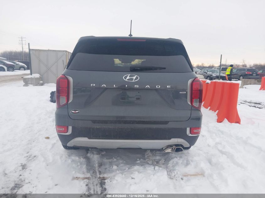 2021 Hyundai Palisade Sel VIN: KM8R3DHE6MU314185 Lot: 43928440