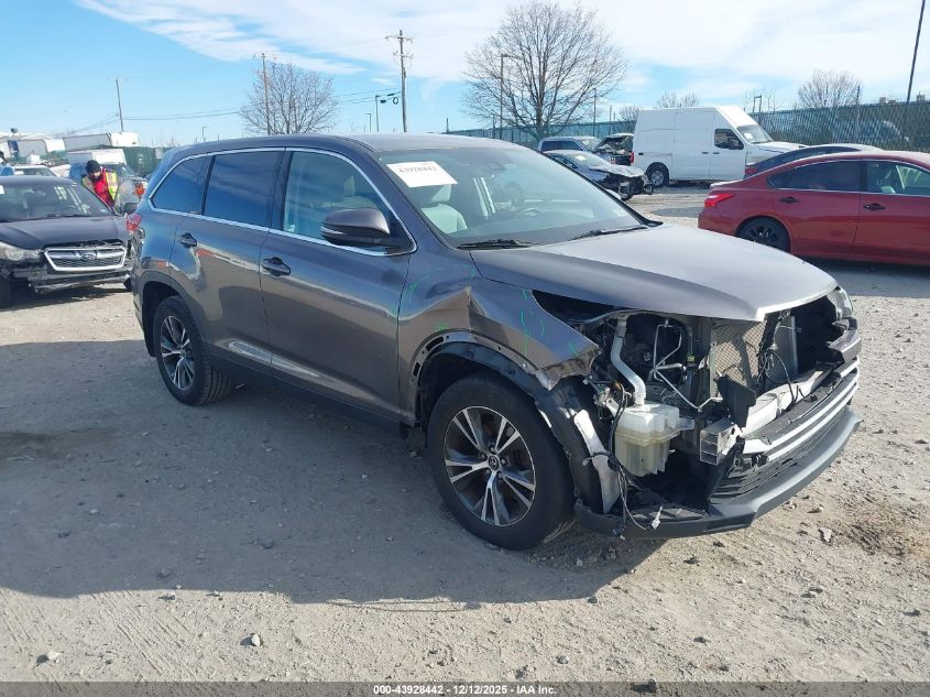 TOYOTA HIGHLANDER LE