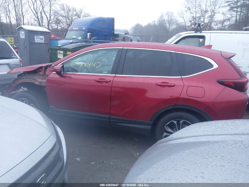 2022 Honda Cr-V Awd Ex VIN: 2HKRW2H5XNH658632 Lot: 43928447