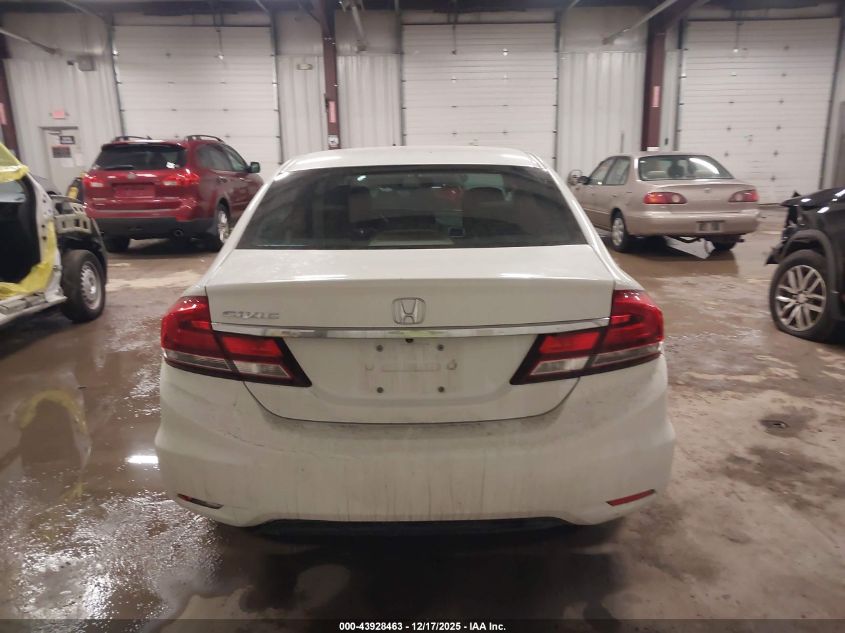 2015 Honda Civic Ex VIN: 19XFB2F84FE215376 Lot: 43928463