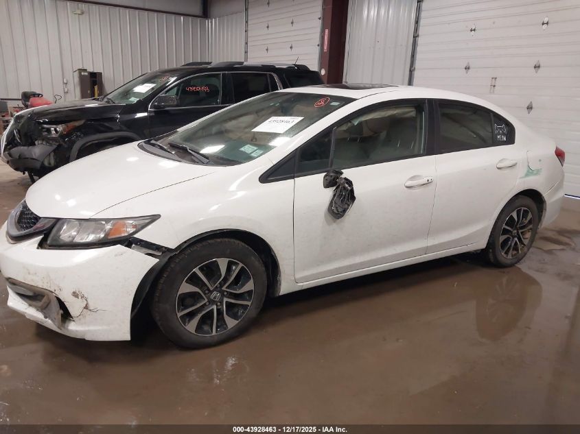 2015 Honda Civic Ex VIN: 19XFB2F84FE215376 Lot: 43928463