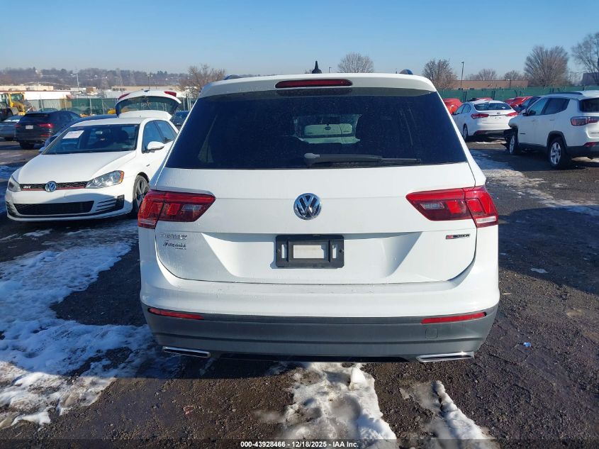 2020 Volkswagen Tiguan 2.0T S VIN: 3VV0B7AX0LM082622 Lot: 43928466