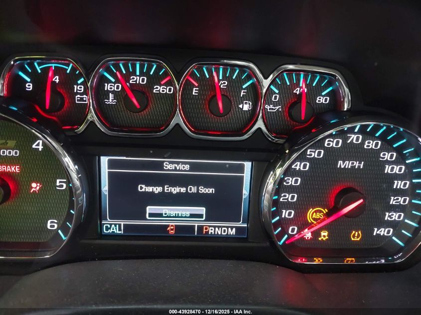 2015 Chevrolet Silverado 1500 2Lt VIN: 1GCVKREC3FZ201127 Lot: 43928470