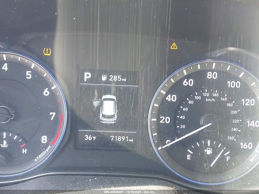 2019 Hyundai Kona Sel VIN: KM8K2CAA9KU230252 Lot: 43928487