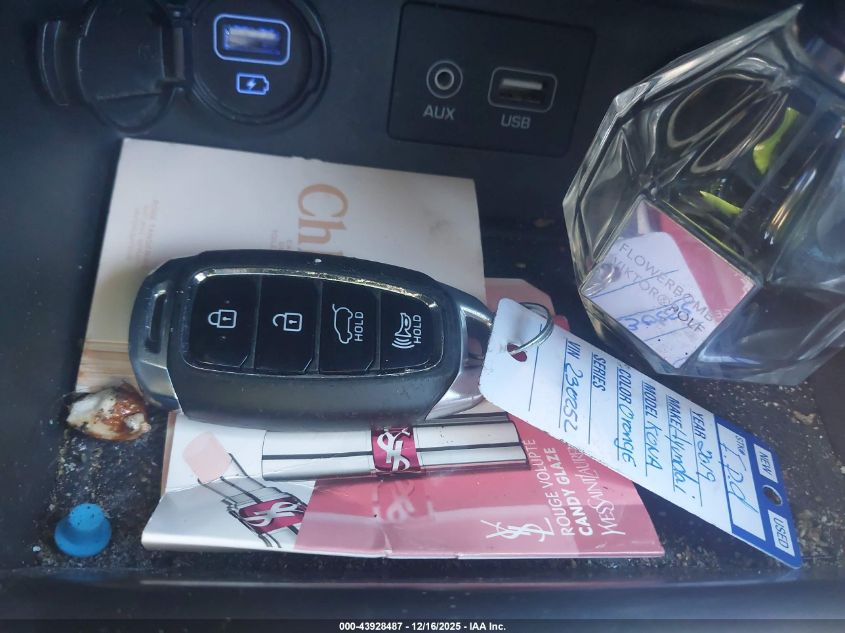 2019 Hyundai Kona Sel VIN: KM8K2CAA9KU230252 Lot: 43928487