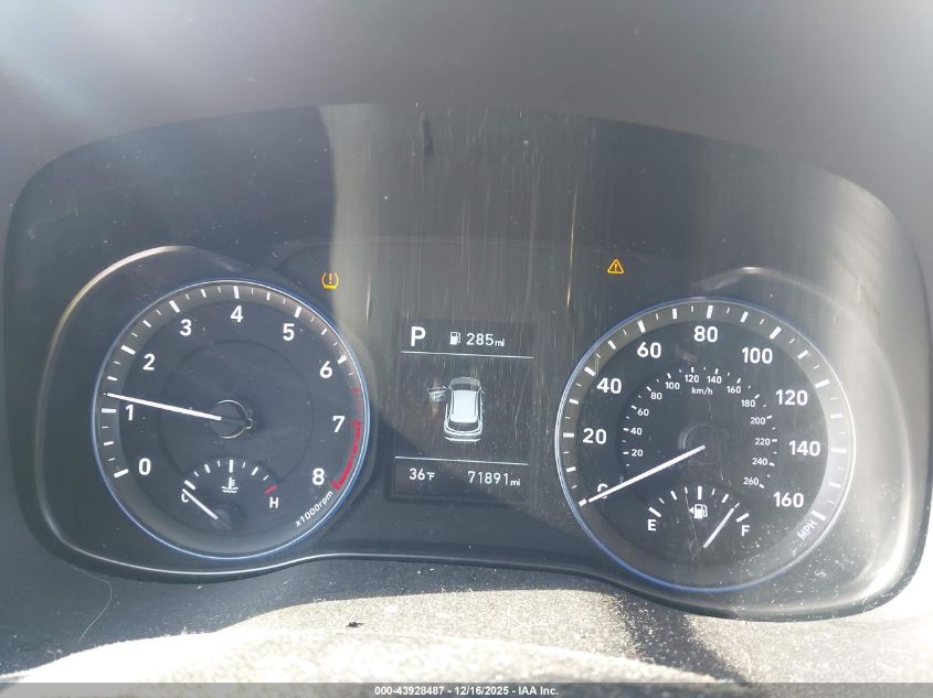 2019 Hyundai Kona Sel VIN: KM8K2CAA9KU230252 Lot: 43928487