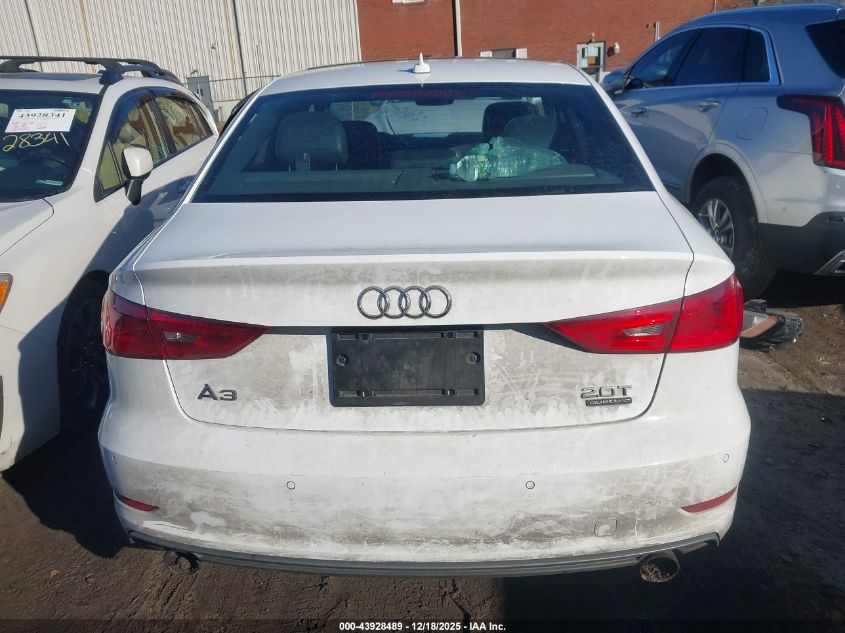 2016 Audi A3 2.0T Premium VIN: WAUB8GFF0G1108660 Lot: 43928489