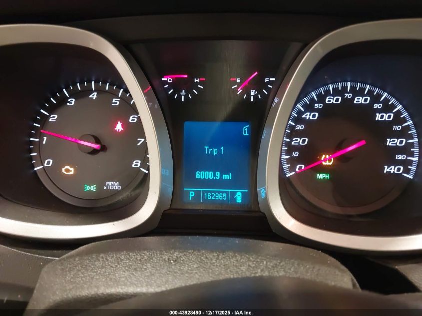 2011 Chevrolet Equinox 1Lt VIN: 2CNFLEEC6B6348733 Lot: 43928490