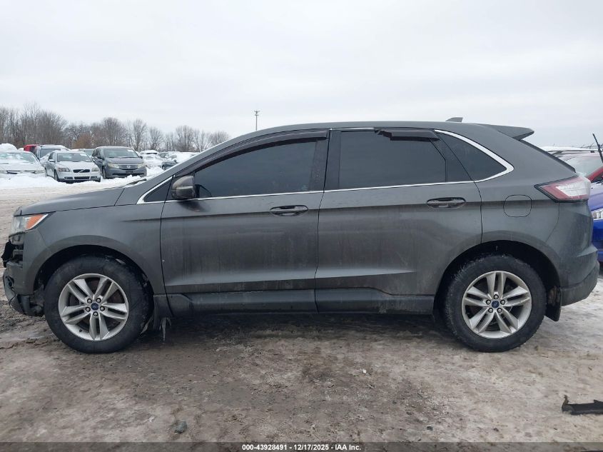2016 Ford Edge Sel VIN: 2FMPK4J90GBB99262 Lot: 43928491