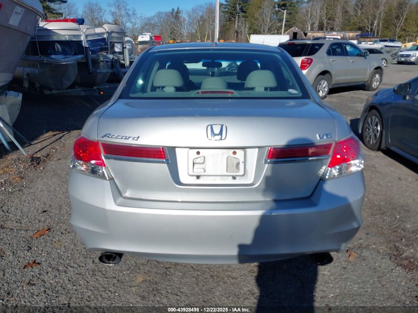 2012 Honda Accord 3.5 Ex-L VIN: 1HGCP3F81CA041258 Lot: 43928498