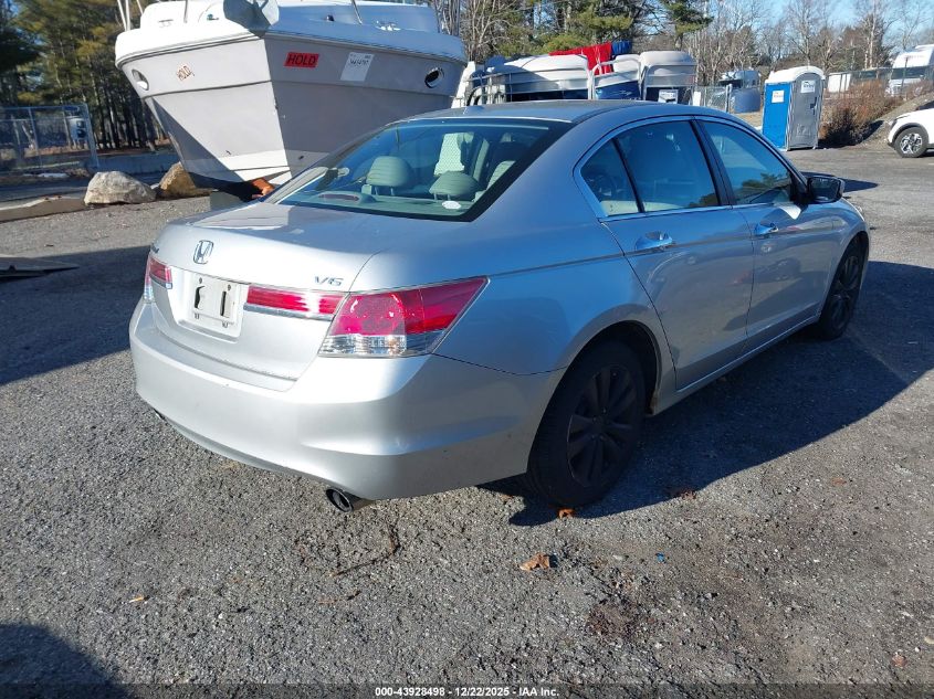 2012 Honda Accord 3.5 Ex-L VIN: 1HGCP3F81CA041258 Lot: 43928498