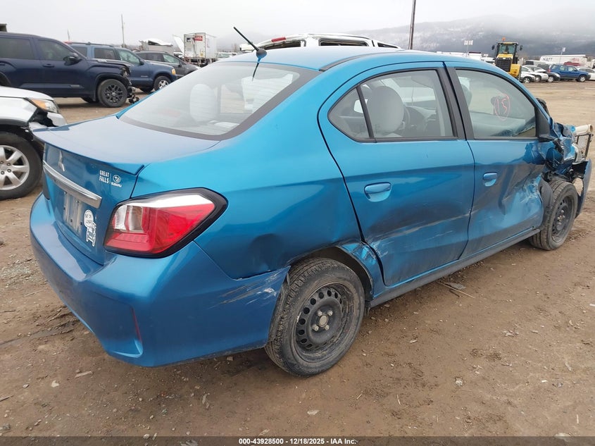 Vin: ml32fufj4nhf02510, lot: 44424127, mitsubishi mirage g4 black edition/es/le 20224