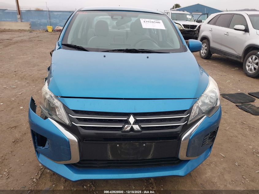 2022 Mitsubishi Mirage G4 Black Edition/Es/Le VIN: ML32FUFJ4NHF02510 Lot: 43928500