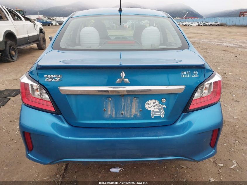 2022 Mitsubishi Mirage G4 Black Edition/Es/Le VIN: ML32FUFJ4NHF02510 Lot: 43928500