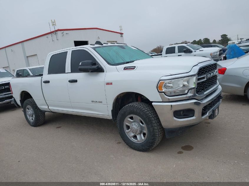 2022 Ram 2500 Tradesman 4X4 6'4 Box VIN: 3C6UR5CJ7NG129923 Lot: 43928511