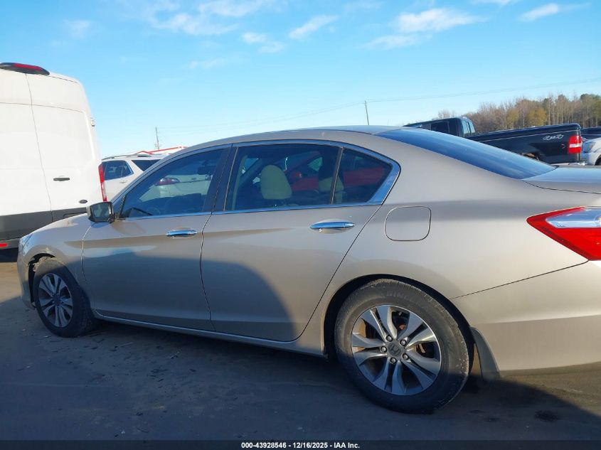 2013 Honda Accord Lx VIN: 1HGCR2F32DA199487 Lot: 43928546