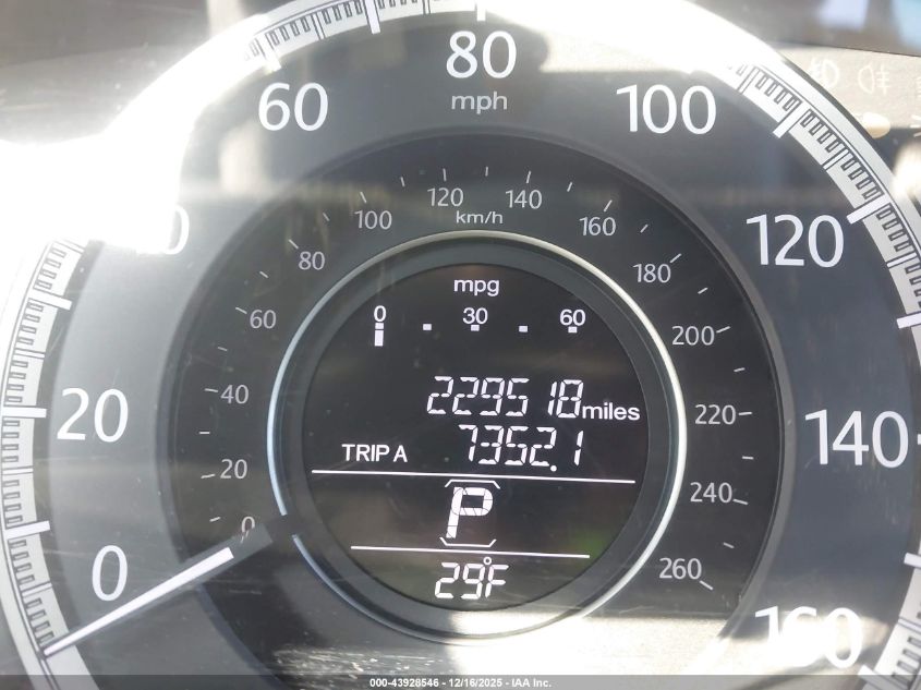 2013 Honda Accord Lx VIN: 1HGCR2F32DA199487 Lot: 43928546