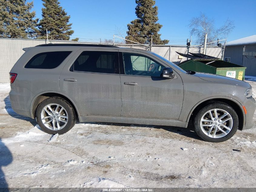 2024 Dodge Durango Gt Plus Rwd VIN: 1C4RDHDG2RC118130 Lot: 43928547
