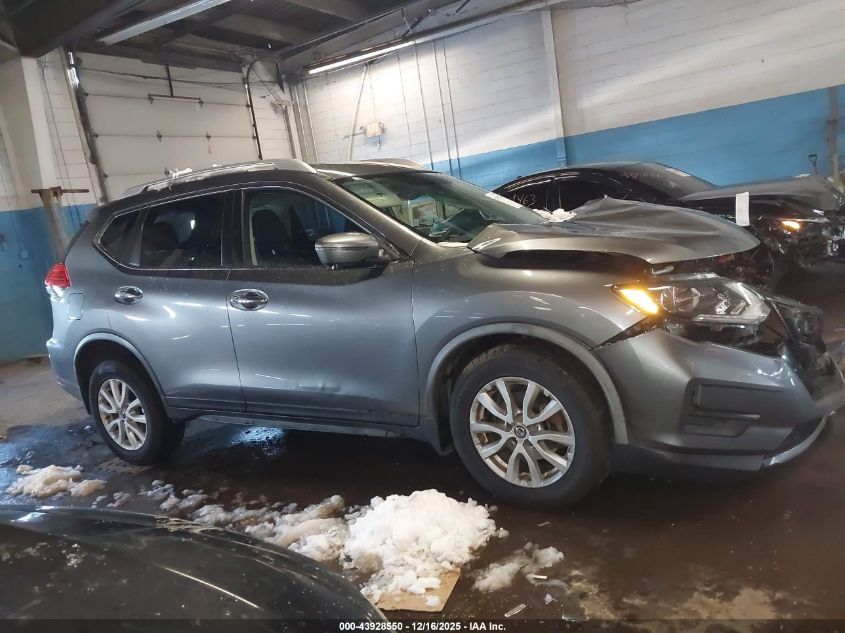 2017 Nissan Rogue Sv VIN: JN8AT2MV6HW282915 Lot: 43928550