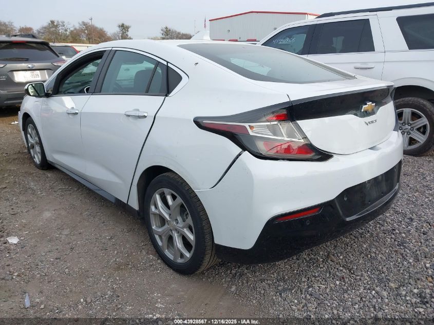 2016 Chevrolet Volt Premier VIN: 1G1RD6S51GU134289 Lot: 43928567